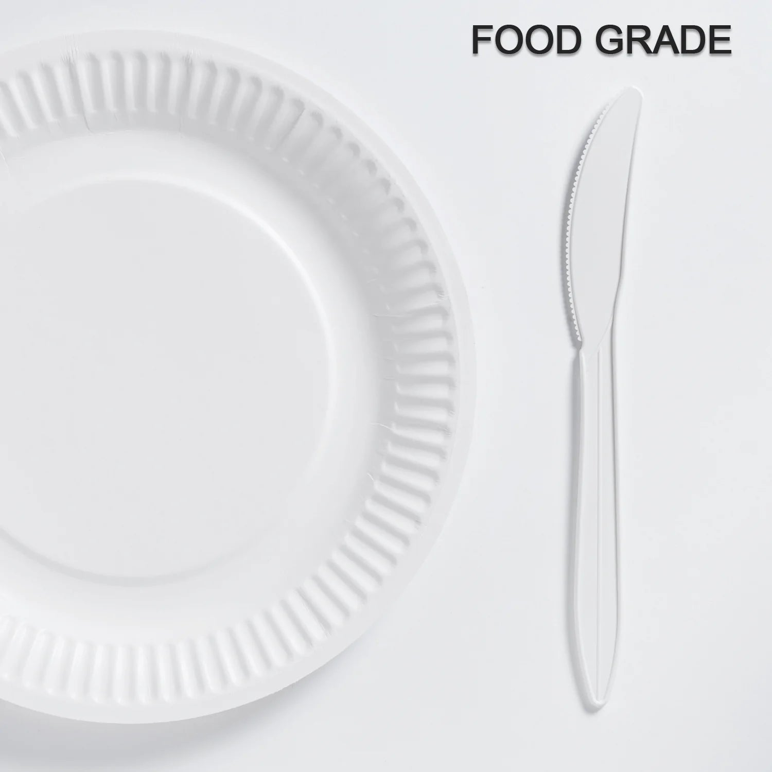 6468 Plastic Knives, Re-useable, Hand Washable Long Perfect for Birthday Parties, Camping, Catering (pack of 3) DeoDap 6468 Plastic Knives, Re-useable, Hand Washable Long Perfect for Birthday Parties, Camping, Catering (pack of 3) DeoDap